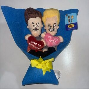 Ruz Beavis And Butt-Head 12" Plush Bouquet 2026 MTV NWT